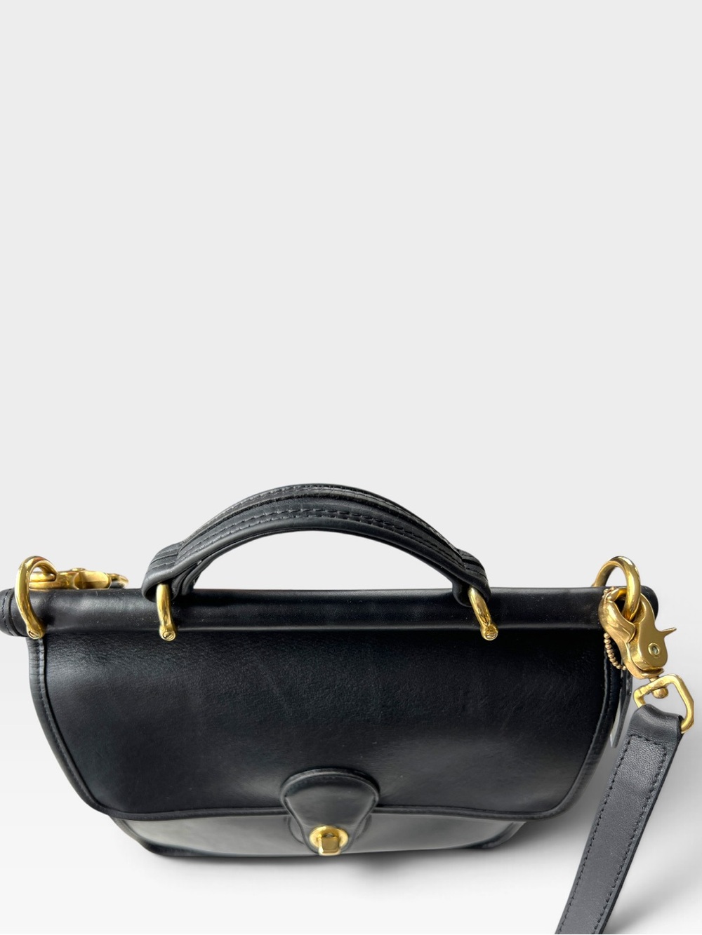 COACH Vintage Willis Black Bag, 9927 - Picture 4 of 11